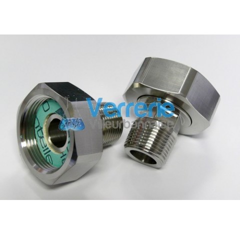 2 adaptateurs G 11/4 int. Sur NPT 3/4 ext. 2 adaptateurs G 11/4 int. Sur NPT 3/4 ext.