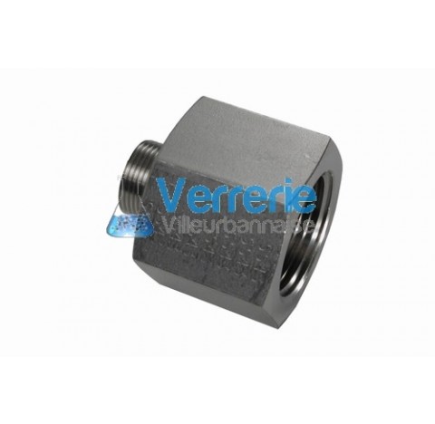 1 adaptateur M16X1 ext. Sur BSP 1/2 int. Pour bains ref: HE , HL , SE , SL 1 adaptateur M16X1 ext. S