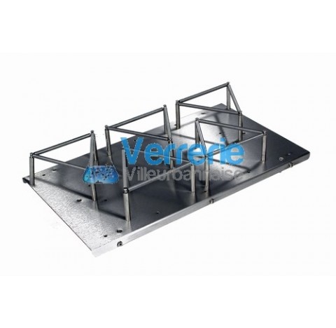 Plateaux standard 5 ballons 1000 ml pour bain marie a agitation Plateaux standard 5 ballons 1000 ml 