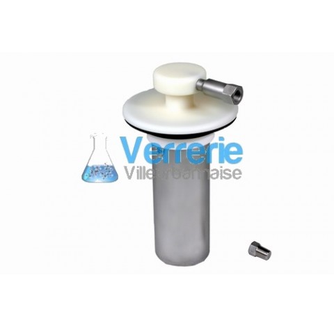 Fermeture de l'orifice de remplissage avec deshumidificateur integre. Cet accessoire est compatible 