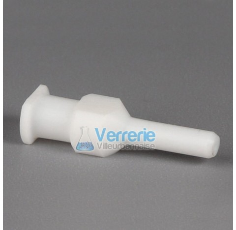 Guide de seringe HPLC en PTFE luer cone3,5 mmpour aeration sterile par filtre seringue vendu par 10 