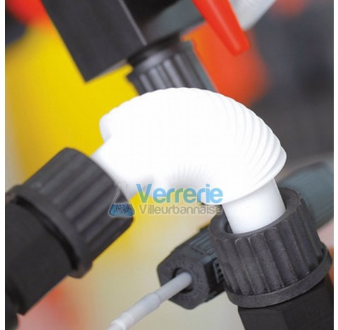 adaptateur flexible PTFE GL 45, longueur maxi: 140 mm temp. Max. de -200 a +250 degre