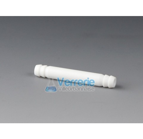 Connecteur PTFE en tubulure (olive ) pour tuyau Diam int 9 mm Temp. Max. de -200 a +250 degre