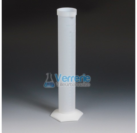 Eprouvette PTFE/TFM 100 ml Temp max de -200 a + 250 degre