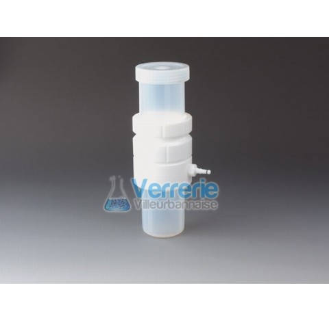 Filtration sous vide pour membrane 240 ml diam 47mm ,surface de filtration 13,8cm2 ,diam ext 86mm ha