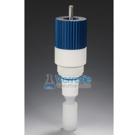 Guide d'agitation PTFE/PFA magnetique pour viscosite 1500 mPas , Vol 2000 ml ,vitesse max 800rpm , l