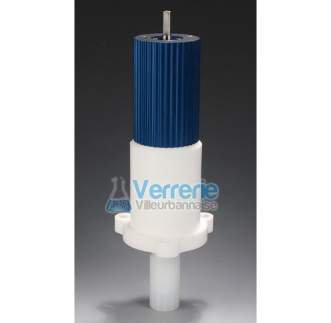 Guide d'agitation PTFE/PFA magnetique pour viscosite 3500 mPas , Vol 6000 ml ,vitesse max 800rpm , l