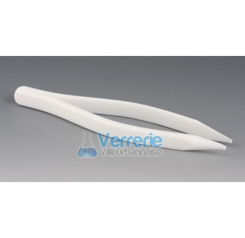 Pince PTFE longueur 100 mm a pointe temp. Max. de -200 a +250 degre