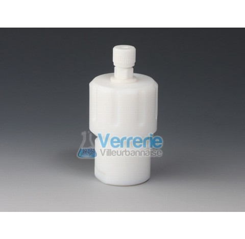 Recipient PTFE d'hydrolyse et de digestion pour micro-ondes 50 ml avec liner diam int :43mm Haut. in