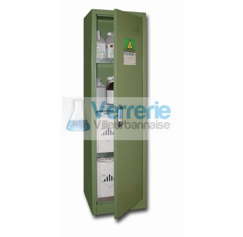 Armoire de securite pour produits phytosanitaires 150 Litres de stockage 40 Litres de retention 0,4m