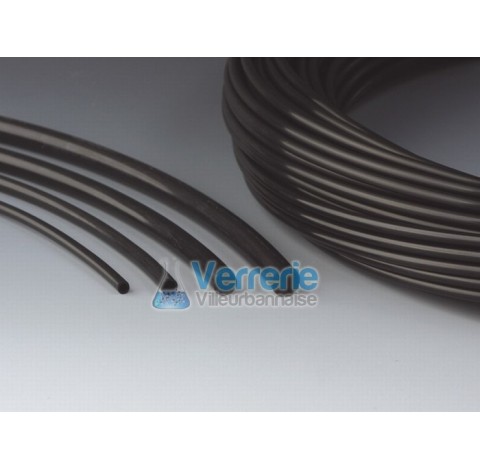 Tuyau PTFE-EX antistatic diam int 14mm , diam ext 16 mm , epaisseur 1mm , degre de courbure 256mm, p