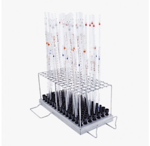 Module hauteur 150 mm pour 98 pipettes pour PG 8583, PG 8593, PG 8583 CD  pour loger par exemple 98 