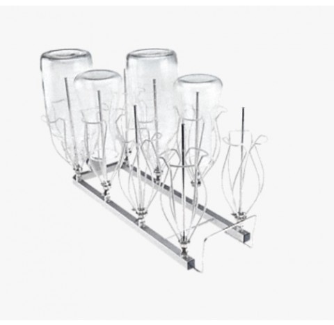 Module 2 x 4 equipe de 8 injecteurs E 352 (6 x 220 mm) et 8 supports-tulipes E 354 pour PG 8583, PG 