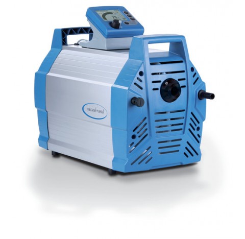 Pompe a membrane chimique MV 10C NT VARIO, a quatre etages, 100-120 V / 50-60 Hz, cordon d`alimentat
