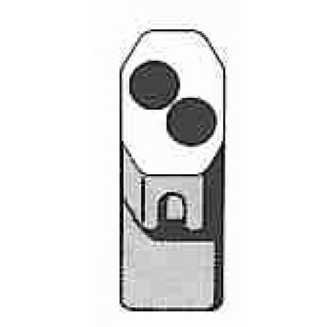 Nacelle pour 2 x 20 ml diametre orifice : 21,5 mm , longueur 74 mm , 8 tubes par rotor Hettich