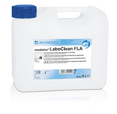 neodisher LaboClean FLA 10 litres detergent alcalin universel, concentre liquide, sans tensioactif, 