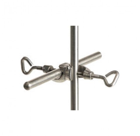 Noix universelle en inox diam 16,5mm angle 90 degre filetage M6 Type 2 vis coeur