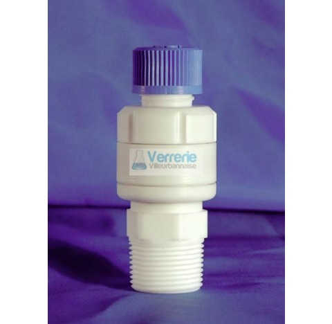 guide agitation pas de vis 1 pour diametre de 16mm en PTFE high performance vitesse maxi 500-800rpm