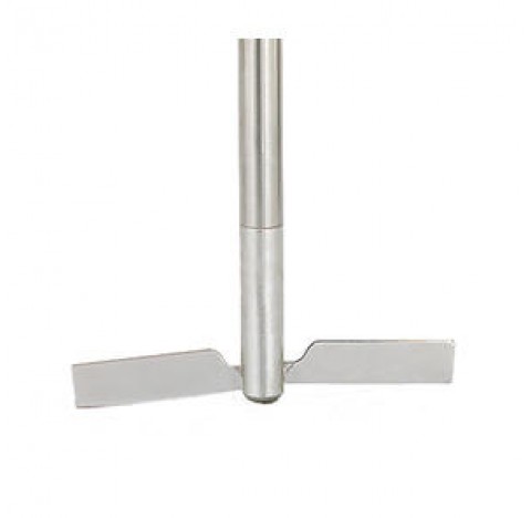 Tige d'agitation diam de pale 90/15mm diam de tige 8mm longueur 300mm 2 pales basculantes ht 110mm t