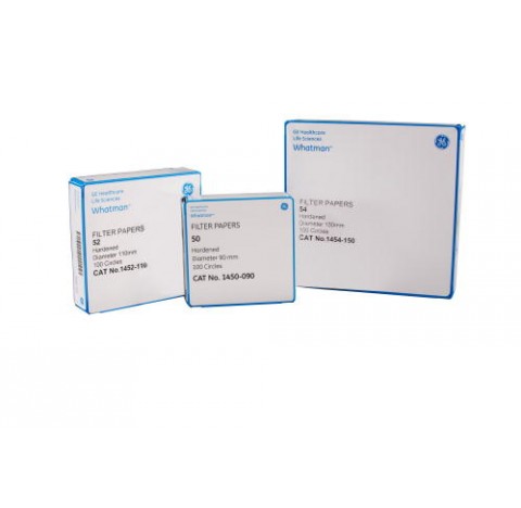 Papiers filtre quantitatifs, grade 52 diametre 90 mm, 100 papiers de filtration en coton,filtration 