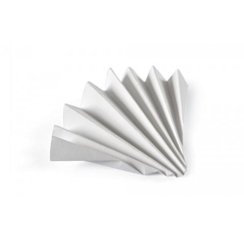 Papiers filtres qualitatifs grade 597FF plisse, diametre 70 mm, 100 filtres en cellulose,vitesse de 