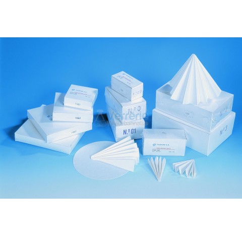 rame de 500 feuille de papier filtre blanc 50g/m2, 400 x 400 mm