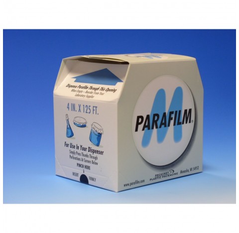 Parafilm M, carton distributeur largeur 100 mm longueur 75 mètres