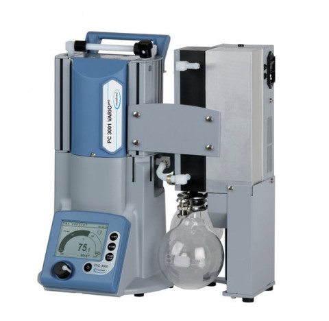 Groupe de pompage chimique PC 3001 VARIOpro avec condenseur de vapeurs Peltronic 100-230 V / 50-60 H