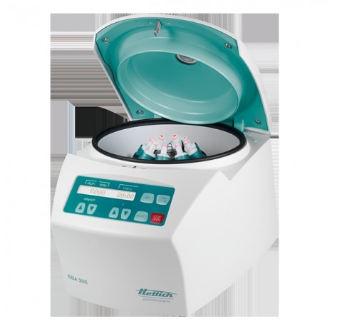 EBA 200, centrifugeuse de paillasse rotor inclus 8 x 15 ml, 6000 RPM, 208 - 240V ACR Max : 3461 , di