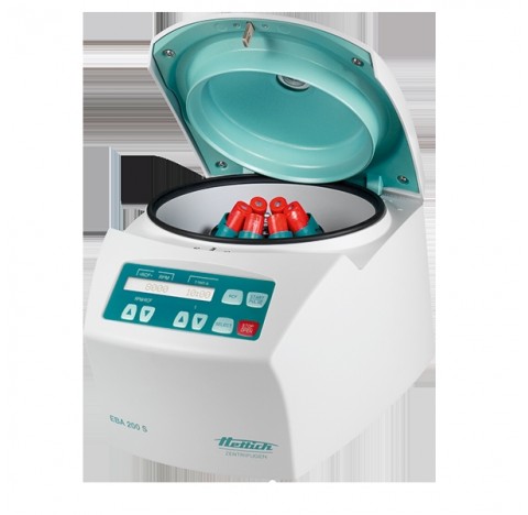 EBA 200S, centrifugeuse de paillasse rotor inclus 8 x 15 ml, 8000 RPM, 100 - 127 V ACR Max : 6153 , 