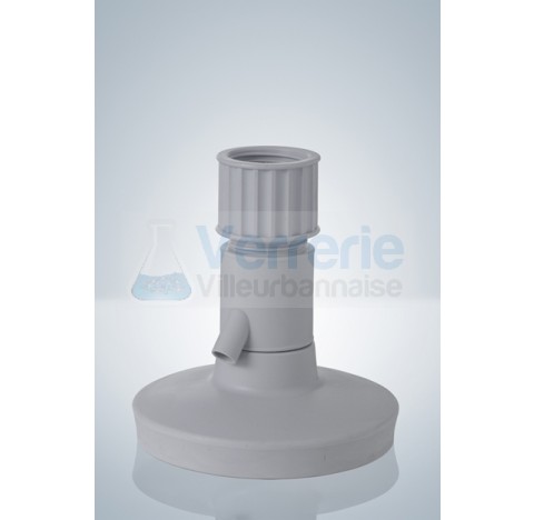 Ensemble pied support pour alimentation en fluide separee Le pied - support permet d'aspirer le flui