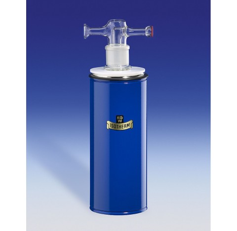 Piege à froid 1 litre, Dewar rodage 45/40 , et rodages rotulex 29/15 male avec joint PTFE et femelle