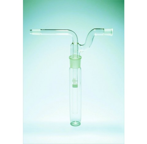 Tete de piege a vide rodage male 34/35, rodage femelle et male 19/26