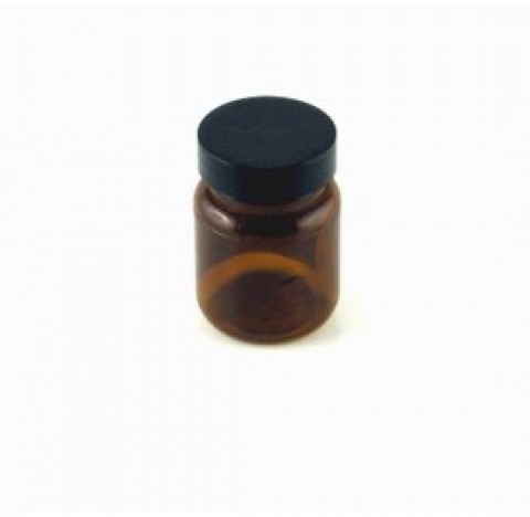 Pilulier 65 ml en polystyrene avec bouchon a vis