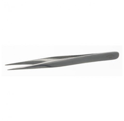 Pincette de precision long 120 mm pointue en inox