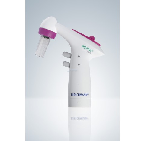 Pipetus Junior Hirschmann complet Pipeteur pour toutes pipettes de 0,5ml a 25 ml avec membrane filtr