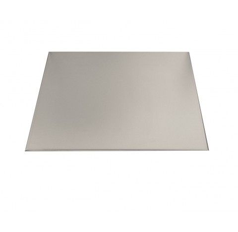 Plaque inox 500x500 mm pour chariot sur mesure