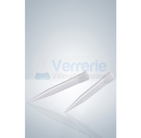 Pointes transparentes 100 - 5000 ul pack de 300 pieces certifiees conforme pour Labopette sans cadmi