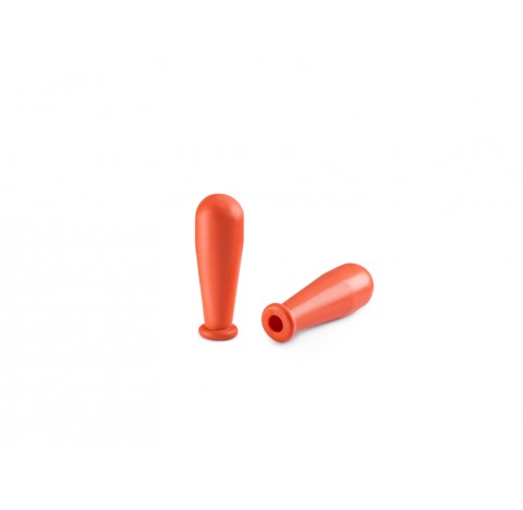 Tétine d'aspiration pour pipettes, caoutchouc naturel, rouge, volume 2 ml, trou diametre 5 mm