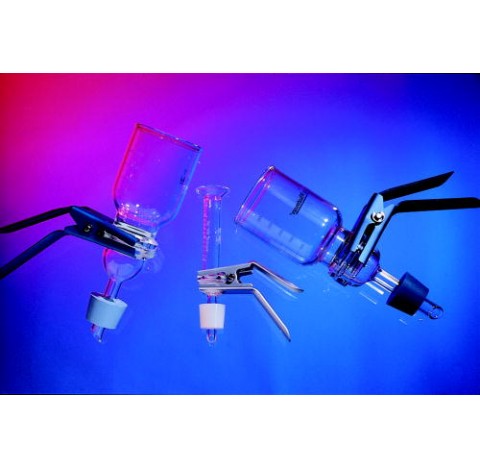 Porte filtre a membrane sous vide verre, capacite 25 ml pour filtre diametre 25 mm, prefiltre 16mm, 
