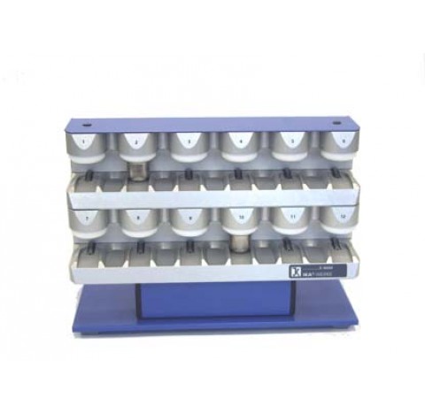 Portoir d'echantillon C 5020 IKA pour calorimetre Pour un enregistrement sur et une gestion des essa