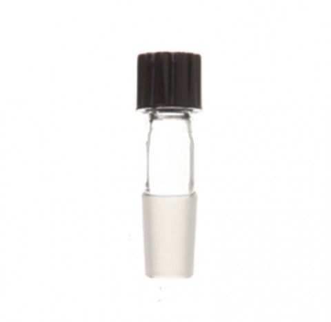 Support thermometre 14/23  pour diametre 6 mm ou fixation de tuyau , verre pyrex