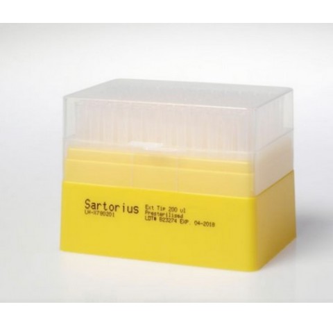 Pointes micropipettes en polypropylene 100 -5000 ul, longueur 150mm couleur vert, recharge de 10 por