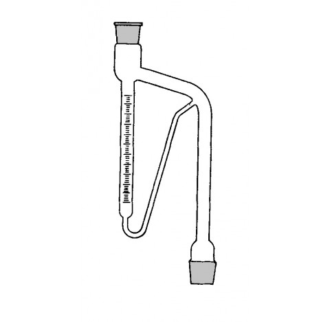 Tube recepteur pour appareil a huiles essentielles 5 ml 1/10, 24/29