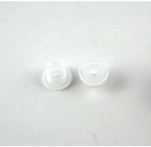 Reducteur diametre 16,4 mm bague GCMI 22/400, un trou diametre 4 mm, en polyethylene naturel