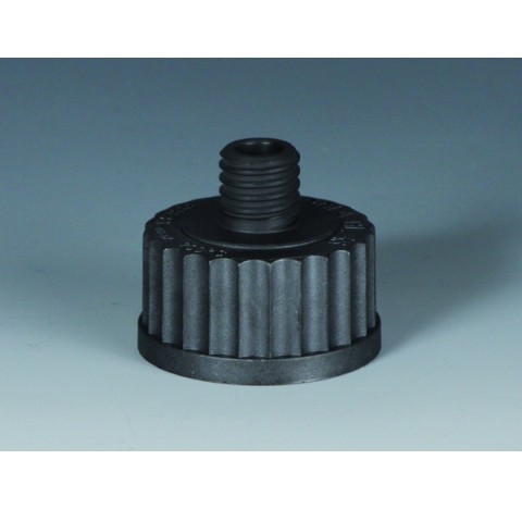 Adaptateur reducteur GL45 - GL18 en PTFE-EX : antistatique , protection contre les charges electrost