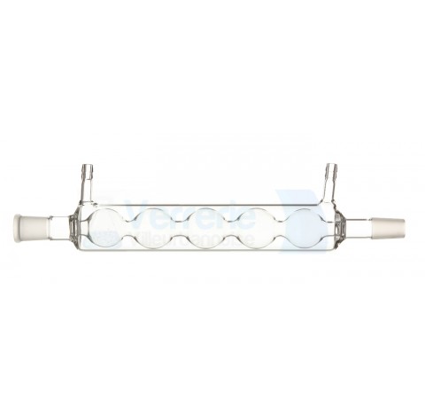 Refrigerant a boules long utile 250 mm rode 24/29 olive en verre pour condensation verre Pyrex
