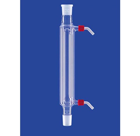 Refrigerant double effet long utile 100 mm rodage 10/19 olive en plastique , double surface de refro