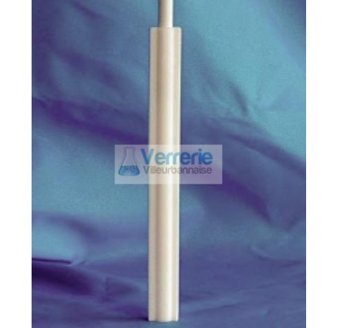 tige d'agitation forme baffle diametre de pale 35mm diametre de tige 16mm longueur 250mm en PTFE