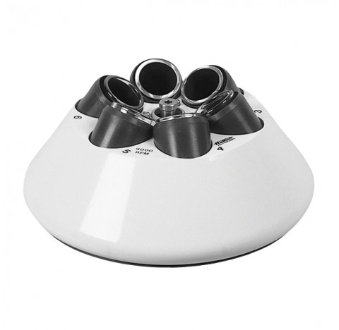 Rotor angulaire 6 x 50 ml pour MIKRO 220R n : 6 000 min-1 , ACR MAX : 4025 angle 35 degre Hettich